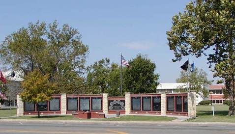 Veteran's Wall at Iola, Kansas