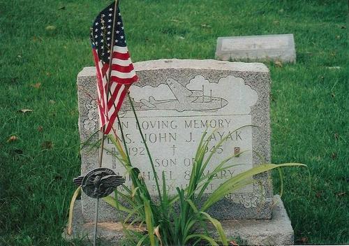 Grave Marker for John Zayak
