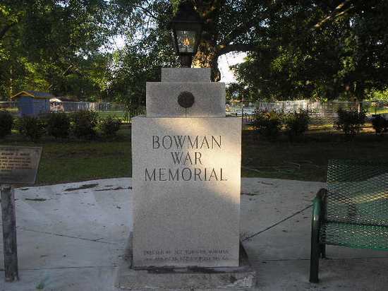 Bowman War Memorial
