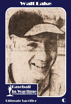 Walt Lake Baseball Card