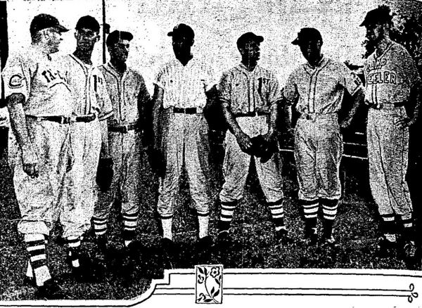 Bobby Bragan at Camp Wheeler in 1945