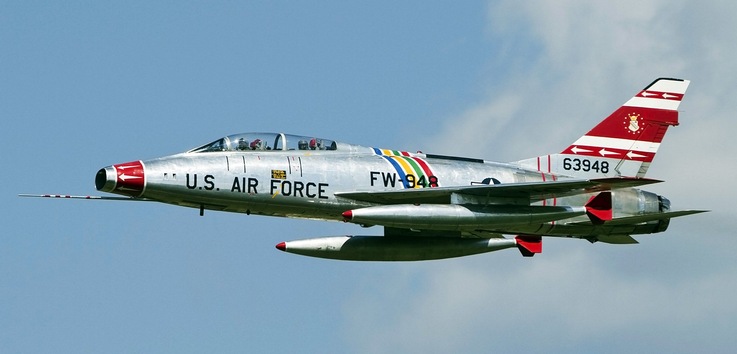 North American F100F Super Sabre