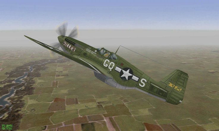 North American P-51B Mustang